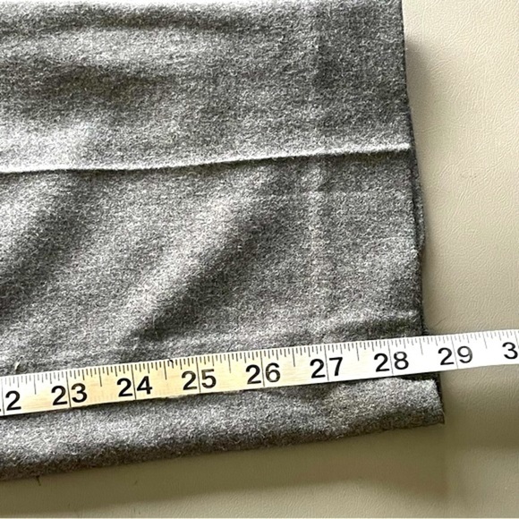 Talbots Signature Style Wool Cargo Pants | Size 10 | Gray - Picture 11 of 11